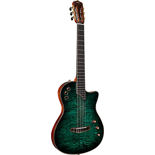 Cordoba Stage Artist Nylon-String Electric Guitar - Agave Burst