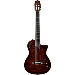 Cordoba Stage Artist Nylon-String Electric Guitar - Habano Burst
