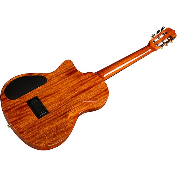 Cordoba Stage Artist Nylon-String Electric Guitar - Habano Burst