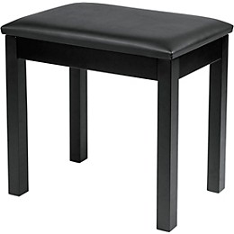 Gator Frameworks Traditional Wooden Piano Bench In Black