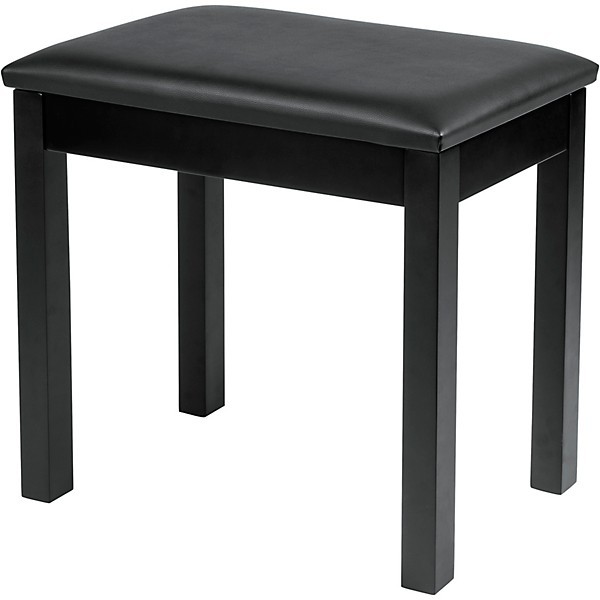 Gator Frameworks Traditional Wooden Piano Bench In Black