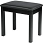 Gator Frameworks Traditional Wooden Piano Bench In Black