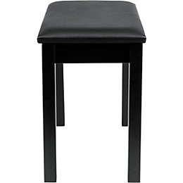 Gator Frameworks Traditional Wooden Piano Bench In Black