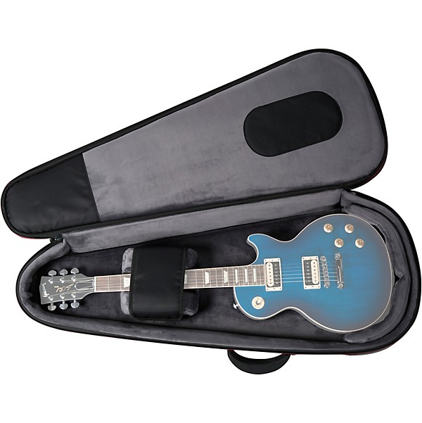 Road Runner Highway Electric Guitar Gig Bag w/ PROP-IT Portable Music Stand