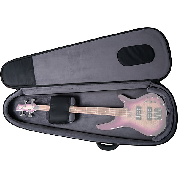 Road Runner Highway Electric Bass Gig Bag w/ PROP-IT Portable Music Stand