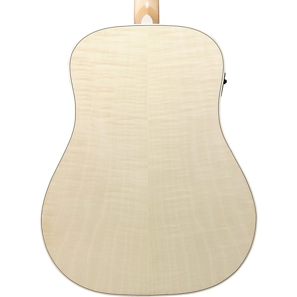 Ibanez AAD77M1E Advanced Dreadnought Acoustic-Electric Guitar - Open Pore Antique White