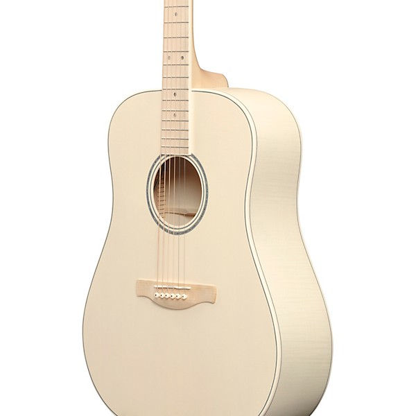 Ibanez AAD77M1E Advanced Dreadnought Acoustic-Electric Guitar - Open Pore Antique White