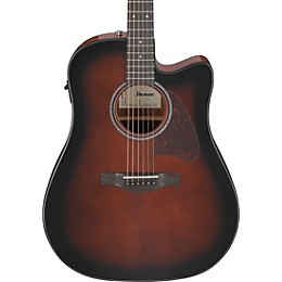 Ibanez AAD51CE Advanced Dreadnought Acoustic-Electric Guitar - Dark Violin Sunburst