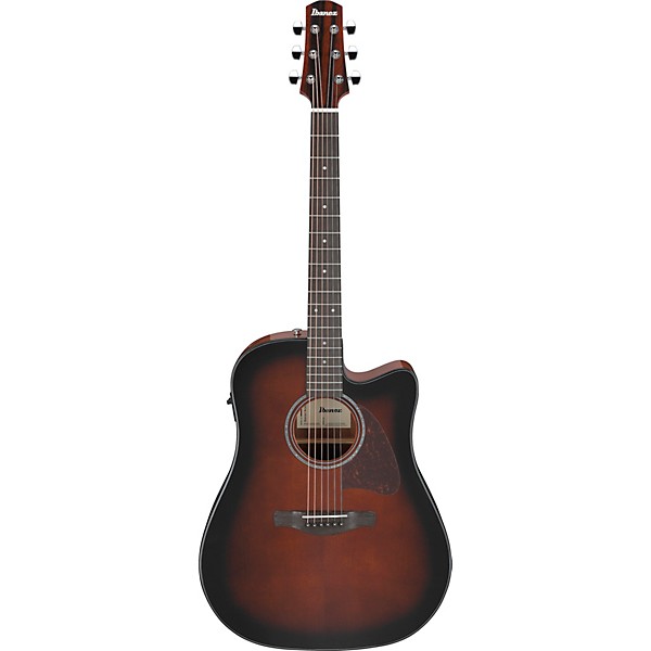 Ibanez AAD51CE Advanced Dreadnought Acoustic-Electric Guitar - Dark Violin Sunburst