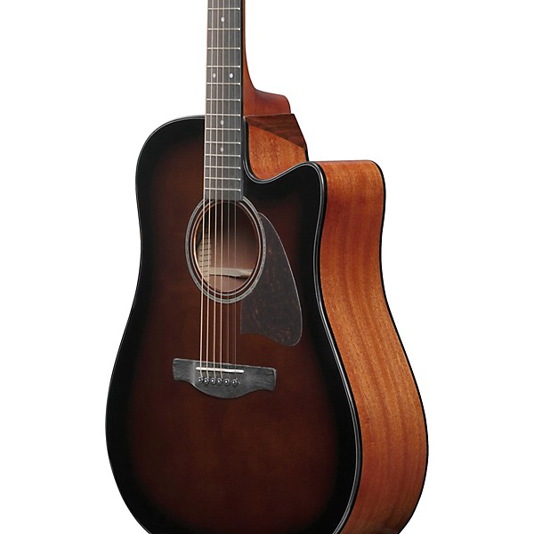 Ibanez AAD51CE Advanced Dreadnought Acoustic-Electric Guitar - Dark Violin Sunburst