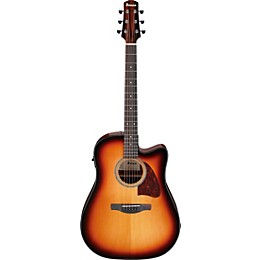 Ibanez AAD51CE Advanced Dreadnought Acoustic-Electric Guitar - Sunburst