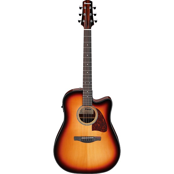 Ibanez AAD51CE Advanced Dreadnought Acoustic-Electric Guitar - Sunburst