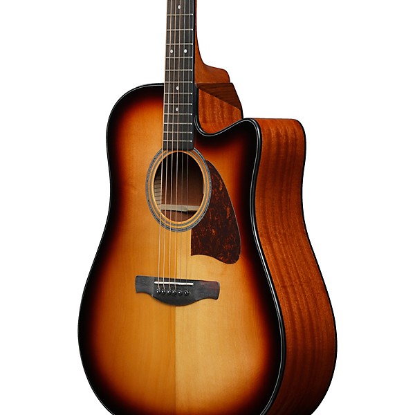 Ibanez AAD51CE Advanced Dreadnought Acoustic-Electric Guitar - Sunburst