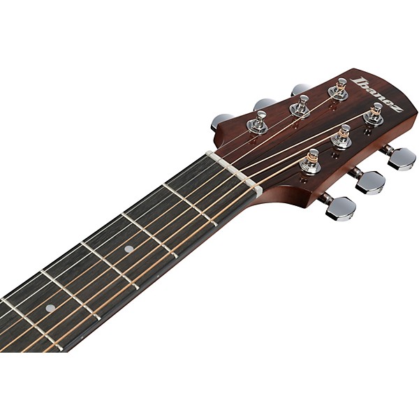 Ibanez AAD51LCE Advanced Dreadnought Left-Handed Acoustic-Electric Guitar - Dark Violin Sunburst