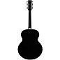 Ibanez AJ7012M2E Jumbo 12-String Acoustic-Electric Guitar - Black