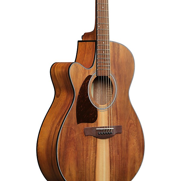 Ibanez PC50WSLCE Left-Handed Grand Concert Acoustic-Electric Guitar - Open Pore Brown