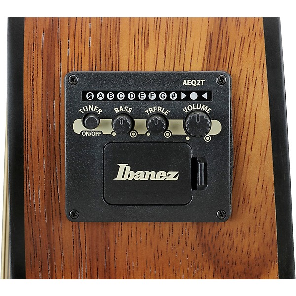 Ibanez PC50WSLCE Left-Handed Grand Concert Acoustic-Electric Guitar - Open Pore Brown