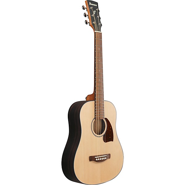 Ibanez PF2BE Mini Dreadnought Acoustic Guitar - Open Pore Natural