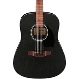 Ibanez PF5412 12-String Dreadnought Acoustic Guitar - Weathered Black