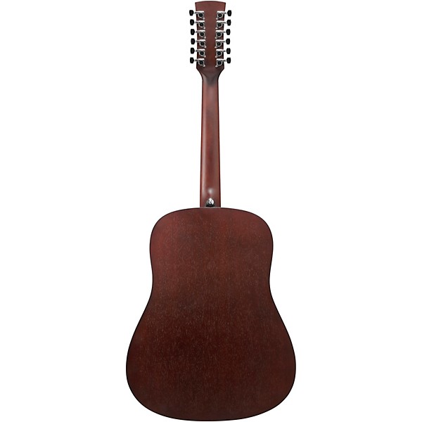 Ibanez PF5412 12-String Dreadnought Acoustic Guitar - Weathered Black