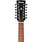 Ibanez PF5412 12-String Dreadnought Acoustic Guitar - Weathered Black