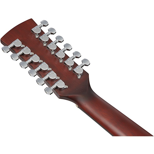 Ibanez PF5412 12-String Dreadnought Acoustic Guitar - Weathered Black