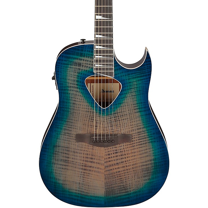 Ibanez ALT50FA Altstar Dreadnought Acoustic-Electric Guitar - Blue