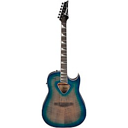 Ibanez ALT50FA Altstar Dreadnought Acoustic-Electric Guitar - Blue Doom Burst
