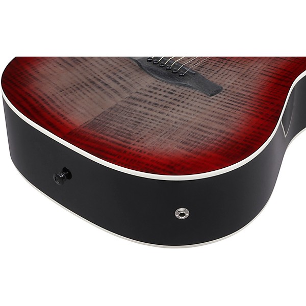 Ibanez ALT50FA Altstar Dreadnought Acoustic-Electric Guitar - Red Doom Burst