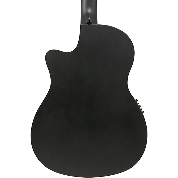 Open Box Ibanez GA621 Nylon-String Acoustic-Electric Guitar - Level 1 Black Out