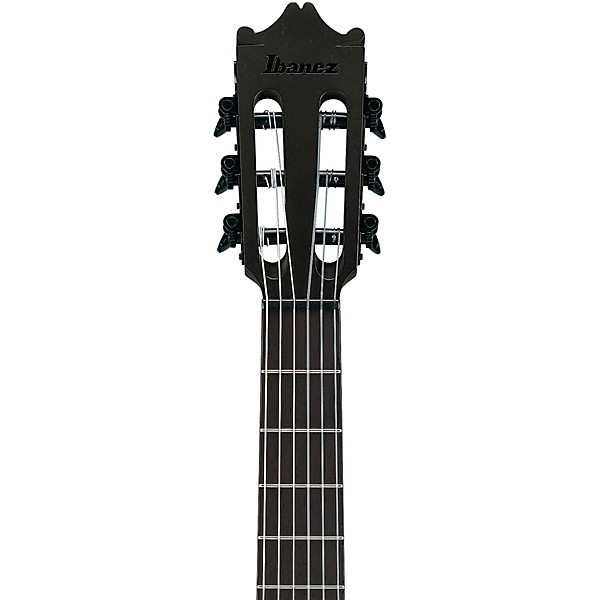 Open Box Ibanez GA621 Nylon-String Acoustic-Electric Guitar - Level 1 Black Out
