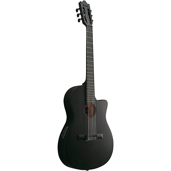 Open Box Ibanez GA621 Nylon-String Acoustic-Electric Guitar - Level 1 Black Out