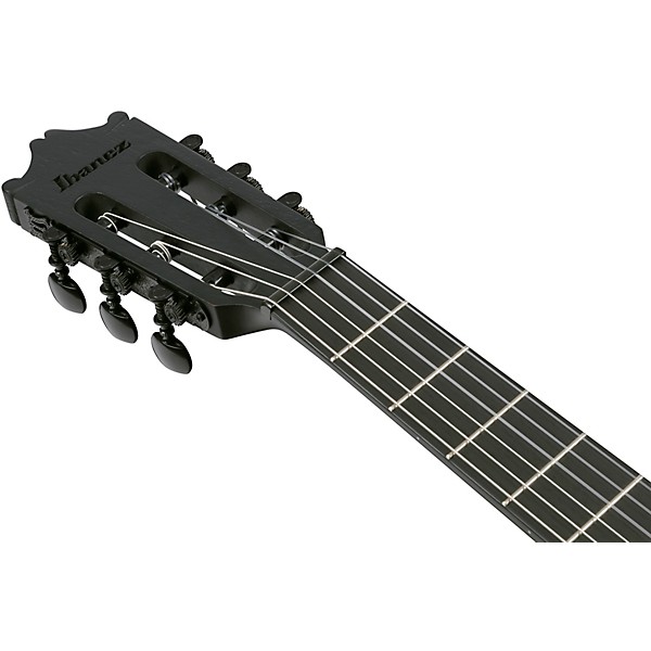 Open Box Ibanez GA621 Nylon-String Acoustic-Electric Guitar - Level 1 Black Out