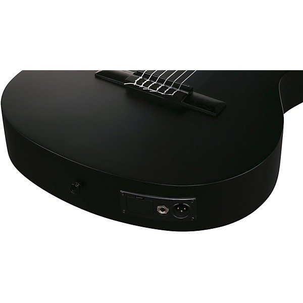 Open Box Ibanez GA621 Nylon-String Acoustic-Electric Guitar - Level 1 Black Out