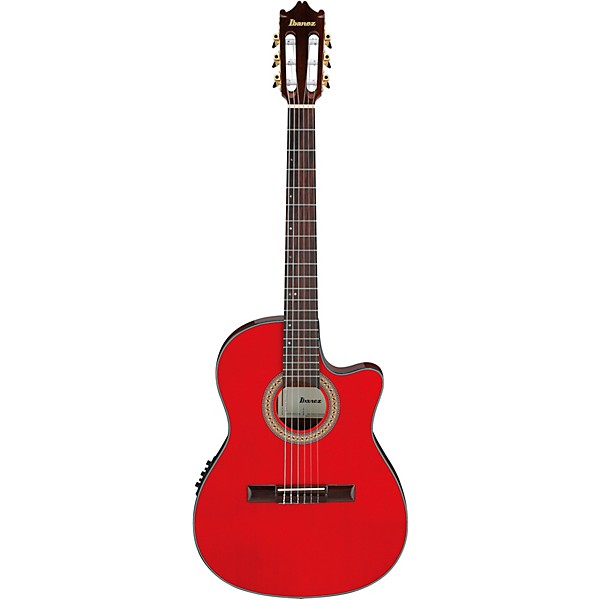 Ibanez GA35TCE Nylon-String Acoustic-Electric Guitar - Sapphire Red