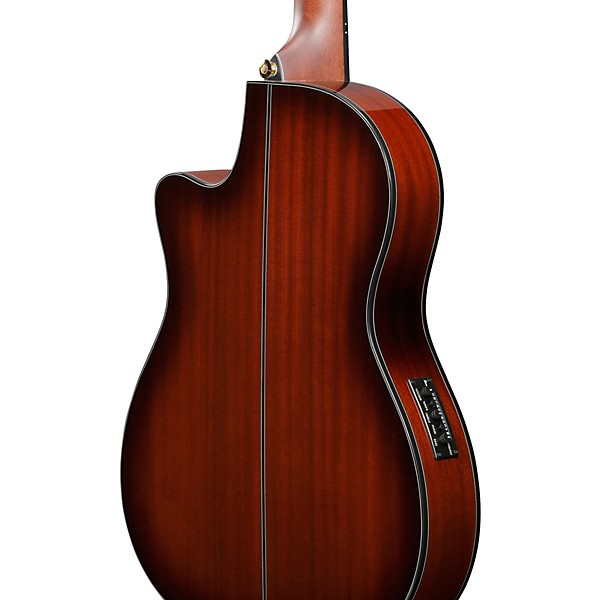 Ibanez GA35TCE Nylon-String Acoustic-Electric Guitar - Violin Sunburst