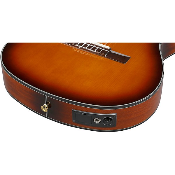 Ibanez GA35TCE Nylon-String Acoustic-Electric Guitar - Violin Sunburst