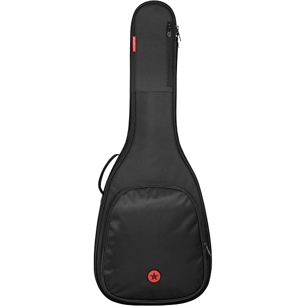 Road Runner Avenue II Acoustic Guitar Gig Bag w/ PROP-IT Portable Music Stand
