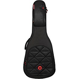 Road Runner Boulevard II Parlor Acoustic Guitar Gig Bag w/ PROP-IT Portable Music Stand