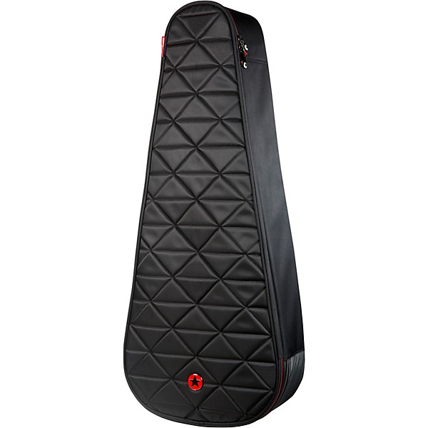 Road Runner Highway Acoustic Guitar Gig Bag w/ PROP-IT Portable Music Stand