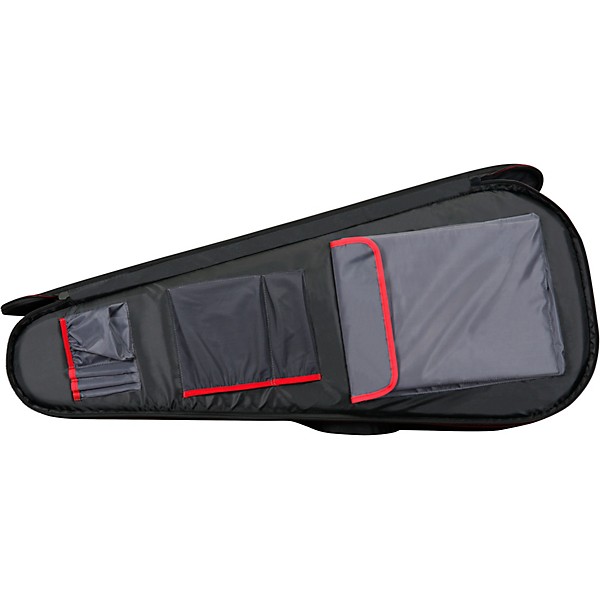 Road Runner Highway Acoustic Guitar Gig Bag w/ PROP-IT Portable Music Stand