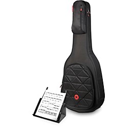 Road Runner Boulevard II OM Acoustic Guitar Gig Bag w/ PROP-IT Portable Music Stand