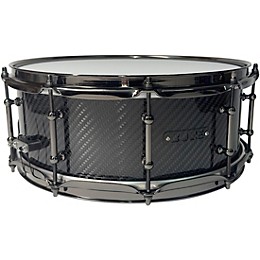 BONE Drums TRUE Carbon Fiber Twill Snare Drum with Nickel Hardware 14 x 8 in.