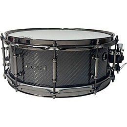 BONE Drums TRUE Carbon Fiber Twill Snare Drum with Nickel Hardware 14 x 8 in.