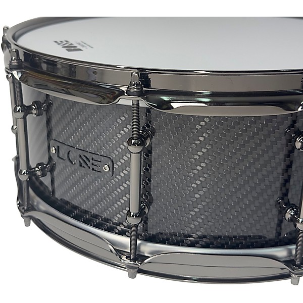 BONE Drums TRUE Carbon Fiber Twill Snare Drum with Nickel Hardware 14 x 8 in.