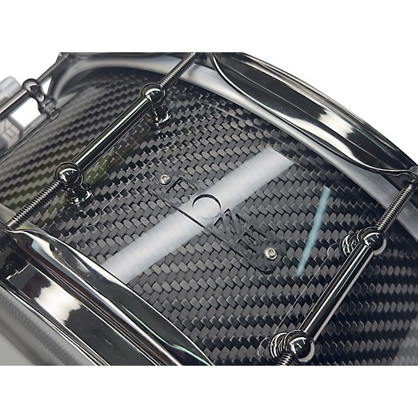 BONE Drums TRUE Carbon Fiber Twill Snare Drum with Nickel Hardware 14 x 8 in.