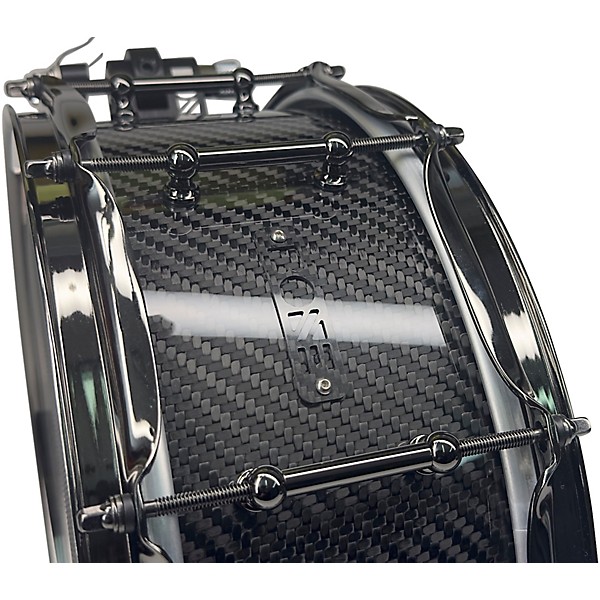 BONE Drums TRUE Carbon Fiber Twill Snare Drum with Nickel Hardware 14 x 8 in.