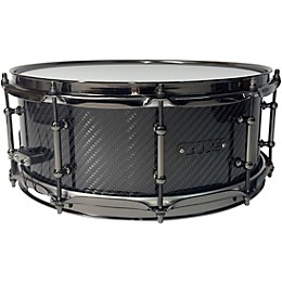 BONE Drums TRUE Carbon Fiber Twill Snare Drum with Nickel Hardware 14 x 6.5 in.