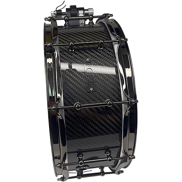 BONE Drums TRUE Carbon Fiber Twill Snare Drum with Nickel Hardware 14 x 6.5 in.