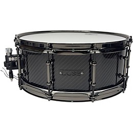 BONE Drums TRUE Carbon Fiber Twill Snare Drum with Nickel Hardware 14 x 5.5 in.
